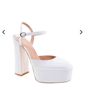 Stuart Weitzman Skyhigh 145 leather pumps